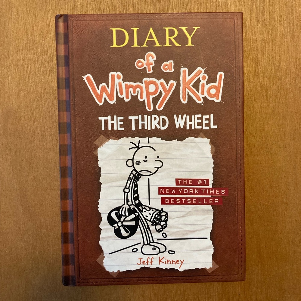Diary of a Wimpy Kid book 7: The Third Wheel
